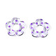 Cadres de perles acryliques transparents TACR-N015-03-3