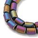 Electroplated Synthetic Non-magnetic Hematite Beads Strands G-Z032-I02-10D-3
