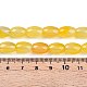 Chapelets de perle en agate naturelle teinte&nbsp;G-T141-15B-02-5