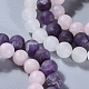 Natural Gemstone Beads Stretch Bracelets BJEW-JB04169-2