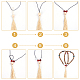 SUPERFINDINGS DIY Beaded Necklace Making Kits DIY-FH0004-49-4