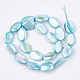 Chapelets de perles de coquille d'eau douce naturelles de couleur AB X-SHEL-S274-39C-2
