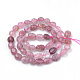 Natural Strawberry Quartz Beads Strands G-Q952-15-6x8-2