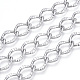 Aluminium Textured Curb Chains CHA-T001-43S-3