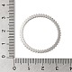 Couronne dentée placage à crémaillère anneaux de liaison en laiton KK-G480-01P-3