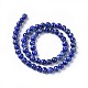 Chapelets de perles en lapis-lazuli naturel G-I258-01-2