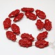 Synthetic Coral Beads Strands CORA-L023-A-M-3
