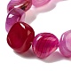 Chapelets de perles d'agate naturelle G-H295-D01-06-4