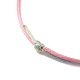 Cordon de fil de nylon réglable de couleur dégradé teint AJEW-JB01161-4