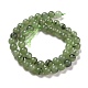 Chapelets de perles de jade blanche naturelle G-M388-02-2