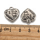 Heart with Word Daughter 316 Surgical Stainless Steel Pendants STAS-I061-151-3