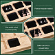 8-Grid Wood Earring Display Board EDIS-WH0016-010B-4