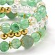 Ensembles de bracelets de perles extensibles multicouches BJEW-JB05755-03-2