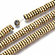 Electroplate Non-magnetic Synthetic Hematite Beads Strands X-G-T114-94G-1