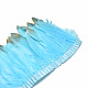 Golden Plated Goose Feather Cloth Strand Costume Accessories FIND-T014-01H-2