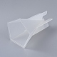 DIY五角形アロマセラピーキャンドルプラスチック金型  キャンドル作りに  ホワイト  91x88x134mm  内径：80x76mm DIY-F048-07-2