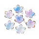 Transparentes bouchons acrylique de perles&nbsp;TACR-P011-03E-1