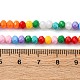 Выпечка окрашенные стеклянные бусины пряди LAMP-R020-03C-4