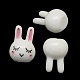 Bunny Resin Cabochons CRES-R183-42-2