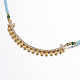 Facettierte natürliche Opal Perlenkette NJEW-F212-02G-2