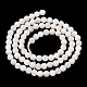 Brins de perles rondes en pierre de lune arc-en-ciel nature G-M263-A-02AB-3