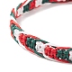 Nylon Braided Cord Bracelet BJEW-TA00138-4