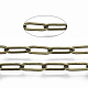 Brass Paperclip Chains X-CHC-S008-001B-AB-2