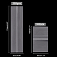 PandaHall Elite 600Pcs 2 Style PVC Heat Shrink Wrappin Bags AJEW-PH0003-39-4