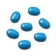 Синтетических бирюзовый кабошон G-G759-Z22-1