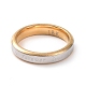 Word forever love 201 anillo de dedo plano de acero inoxidable para mujer RJEW-I089-02GP-2