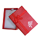 Día de San Valentín presenta collares paquetes de cartón colgantes cajas CBOX-BC052-4-2
