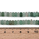 Natürlichen grünen Aventurin Perlen Stränge&nbsp;G-N357-14A-09-5