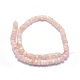 Chapelets de perles en morganite naturelle G-O170-65B-2