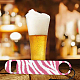 GLOBLELAND Bottle Opener Zebra Theme Beer Bottle Opener Stainless Steel Bar Bottle Opener Bar Key for Bartender Flat Bottle Opener for Home Bar Restaurant Pub AJEW-WH0393-027-5