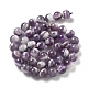 Природный аметист нитей бисера X-G-M445-8MM-01E-5