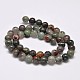 Natural Indian Agate Round Bead Strands G-M289-01-6mm-2