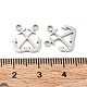316 Surgical Stainless Steel Charms STAS-Q314-22P-3
