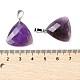Natürlichen Amethyst Edelsteinanhänger&nbsp;G-L614-D04-P01-3