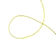 強い伸縮性のあるビーディング弾性糸  フラット弾性クリスタルストリング  黄緑  0.8mm  約10.93ヤード（10m）/ロール X-EW-N002-03-3