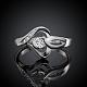 Laiton exquis anneaux coeur de zircone cubique doigt pour les femmes RJEW-BB13091-8-3