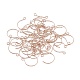 Placage ionique (ip) 304 crochets de boucle d'oreille en acier inoxydable STAS-L216-02A-RG-4