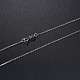 925 Sterling Silver Chain Necklaces NJEW-BB19826-2-5