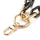 Cinturini da polso con catena a cavi in acrilico opaco HJEW-JM00665-02-4