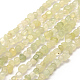 Natural Xiuyan Jade Beads Strands G-F465-32-1