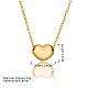 Love Heart Shape Real Gold Plated Eco-Friendly Tin Alloy Necklaces NJEW-BB13935-G-3