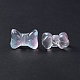 Perles de verre peintes par pulvérisation transparent&nbsp;GLAA-I050-11K-4