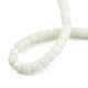 Chapelets de perles en verre opaques solides X-GLAA-N047-09-F01-4