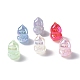 UV Plating Rainbow Iridescent Acrylic Beads PACR-M003-15-1