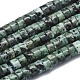 Natural African Turquoise(Jasper) Beads Strands G-A177-01L-12-1