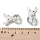Perles de chalumeau lapin fait main X-LAMP-P051-J01-3